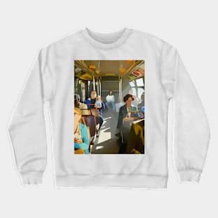 Inside The Train Crewneck Sweatshirt